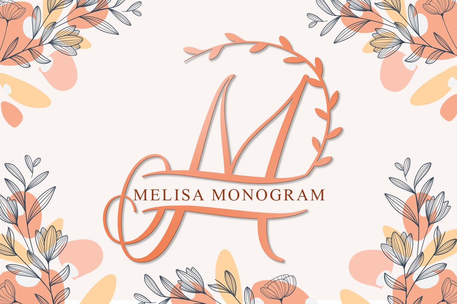 Melisa Monogram Font
