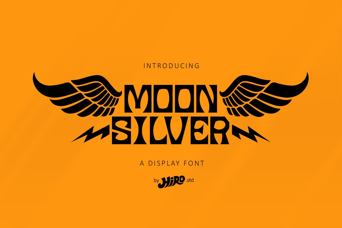 Moon Silver Font