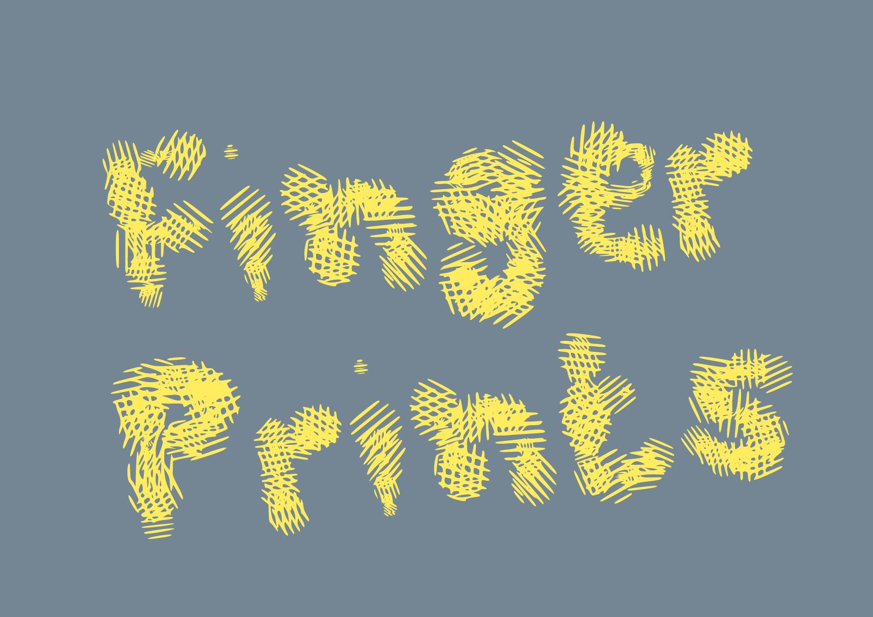 Finger Prints Font