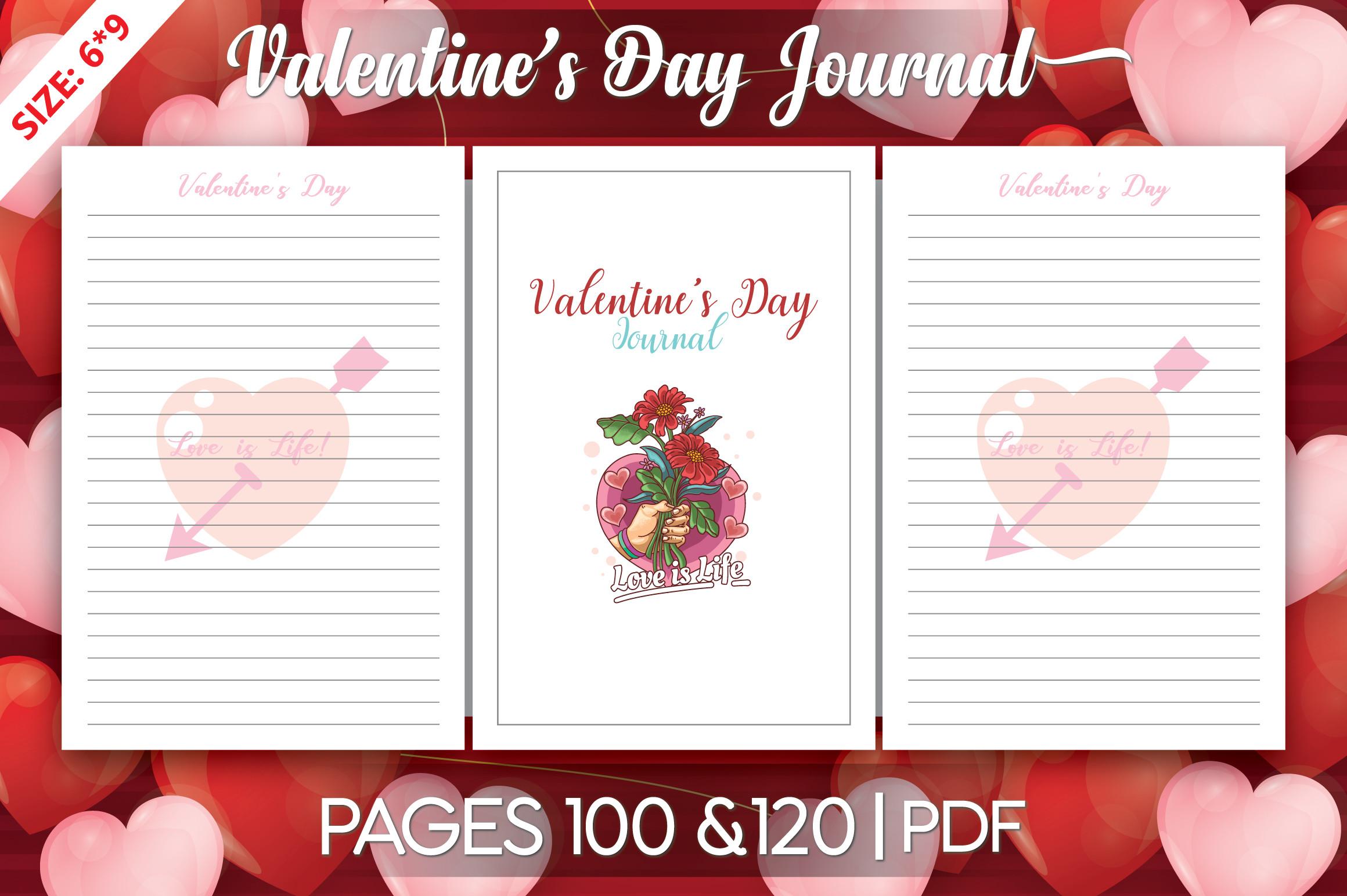 Valentine's Day Journal 2022 for KDP