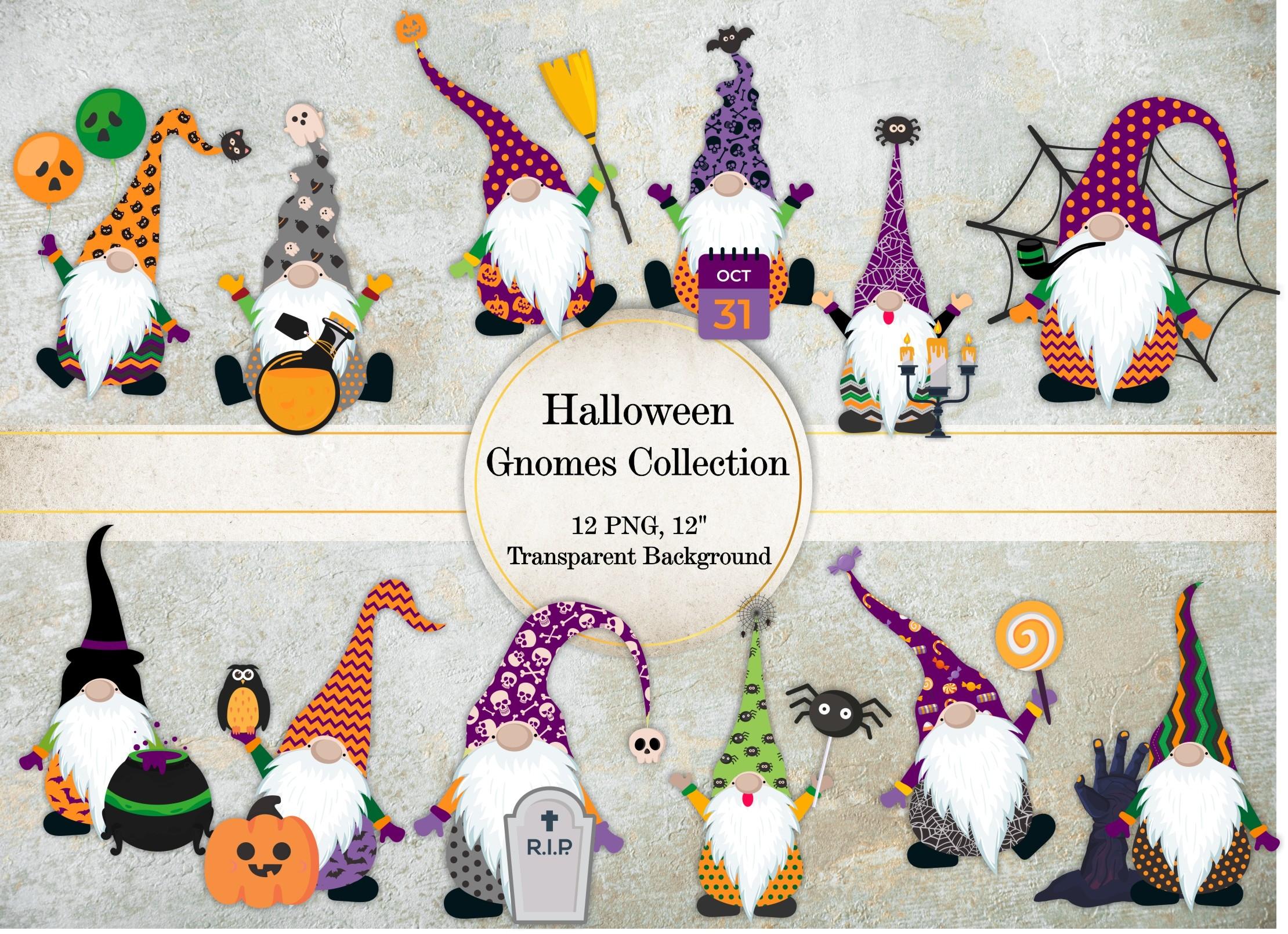 Halloween Gnomes Images Package