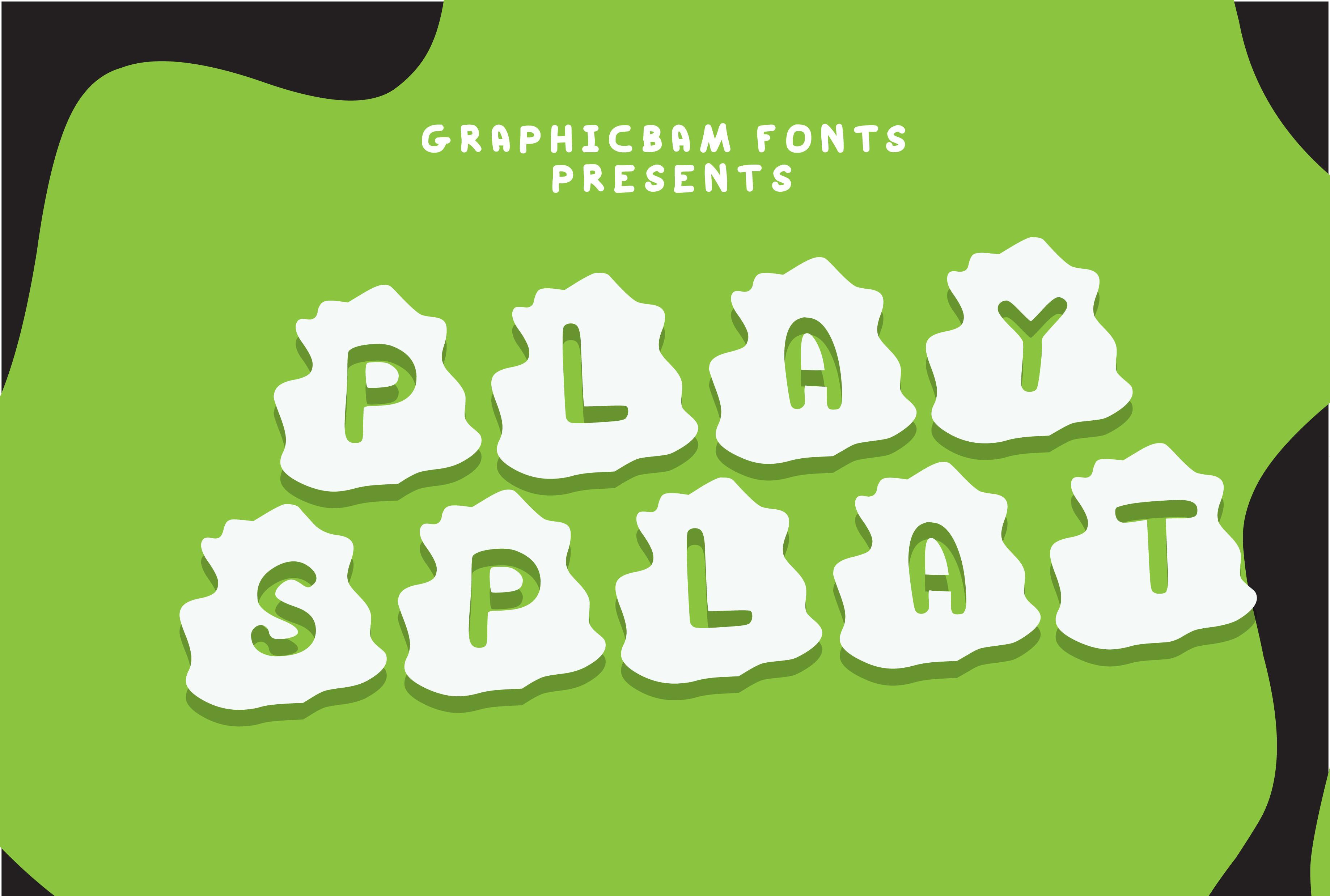 Play Splat Font