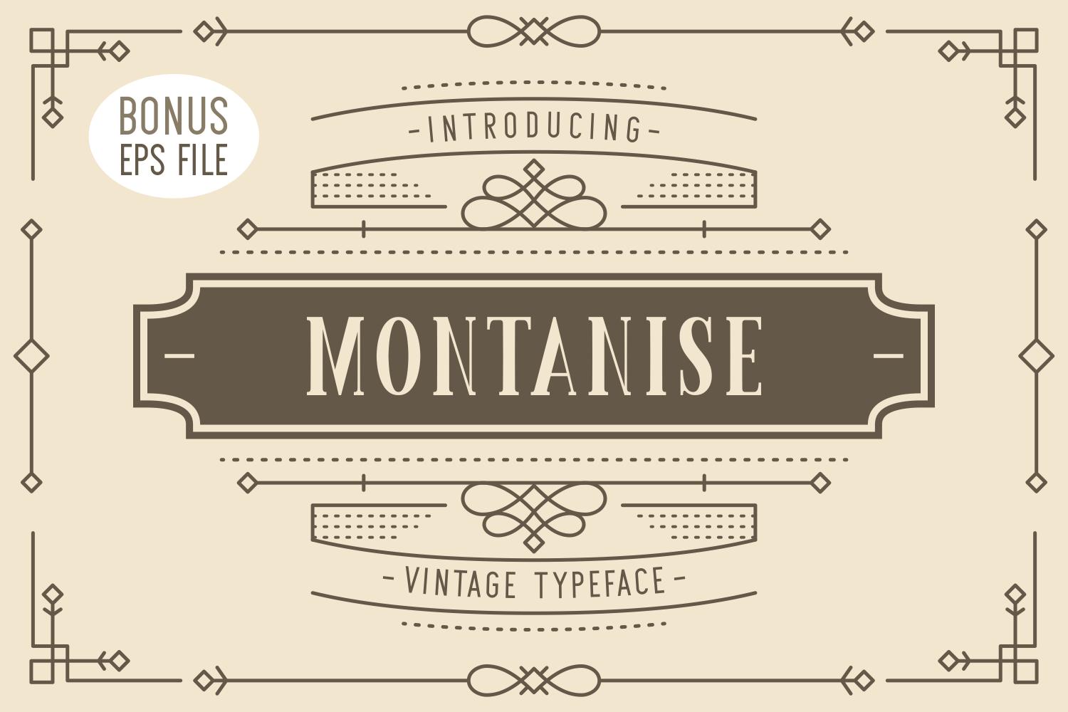 Montanise Font