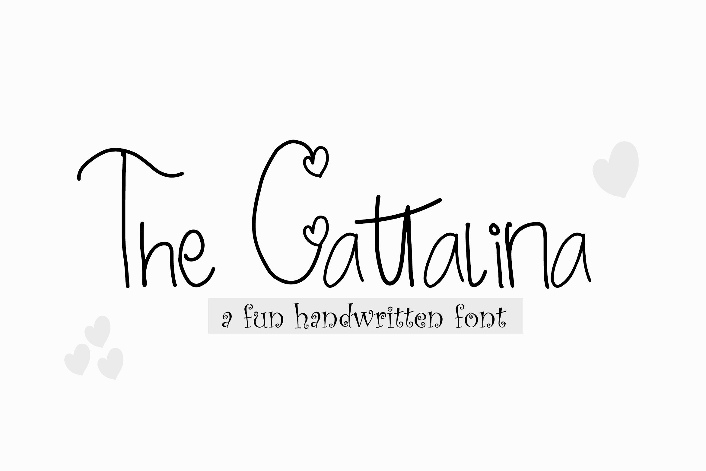 The Cattalina Font