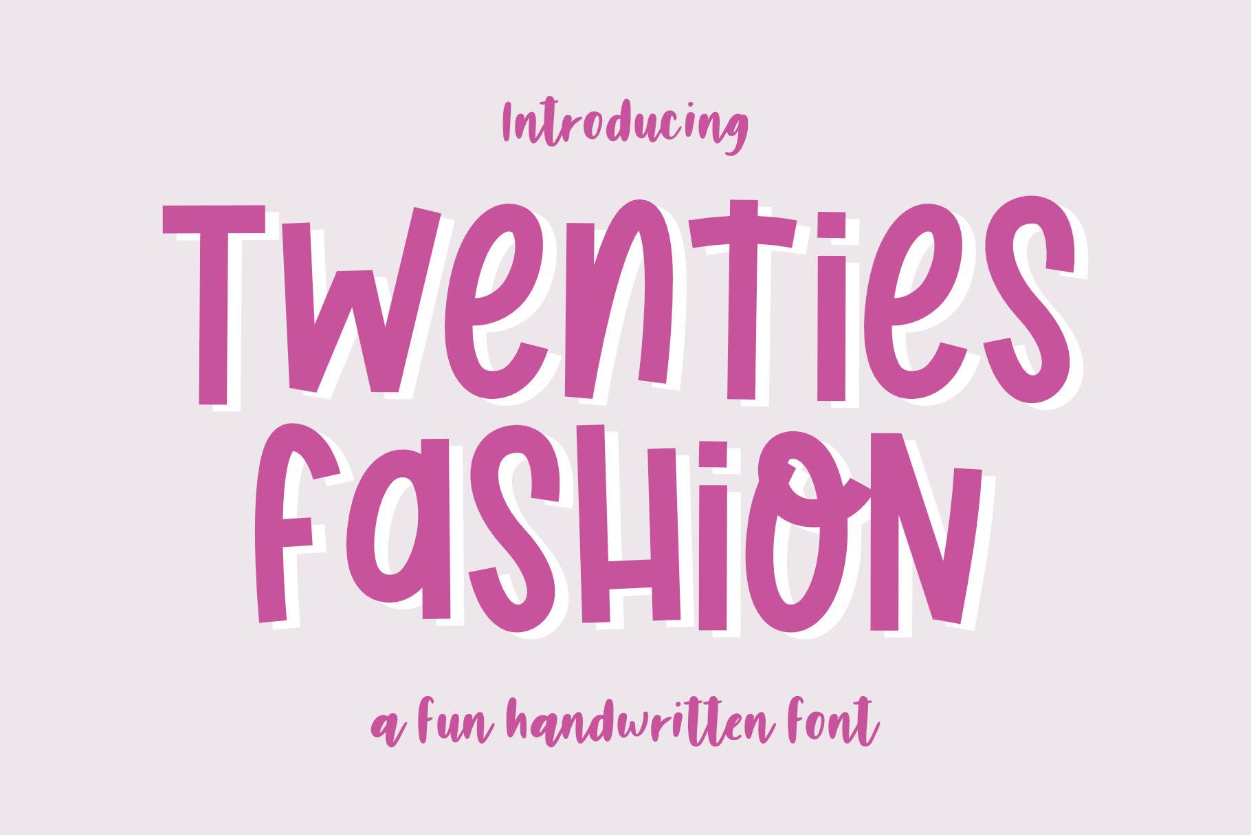 Twenties Fashion Font