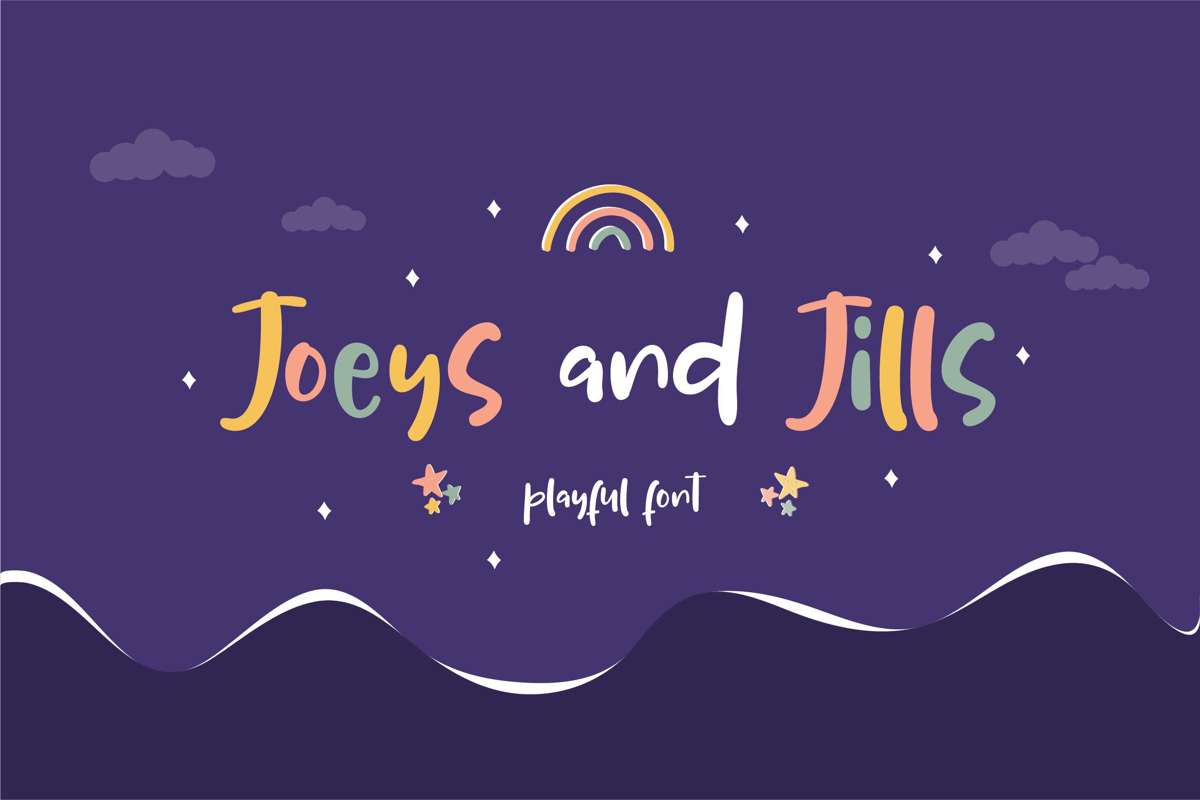 Joeys and Jills Font