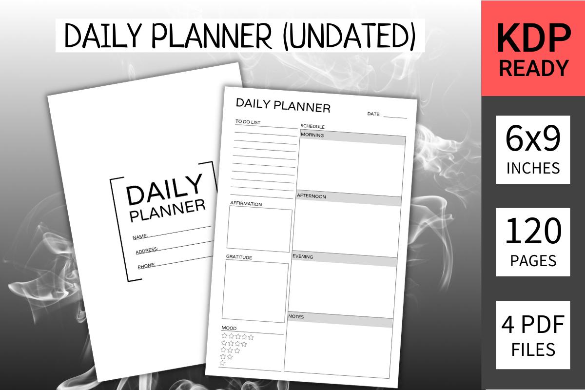 Daily Planner Undated