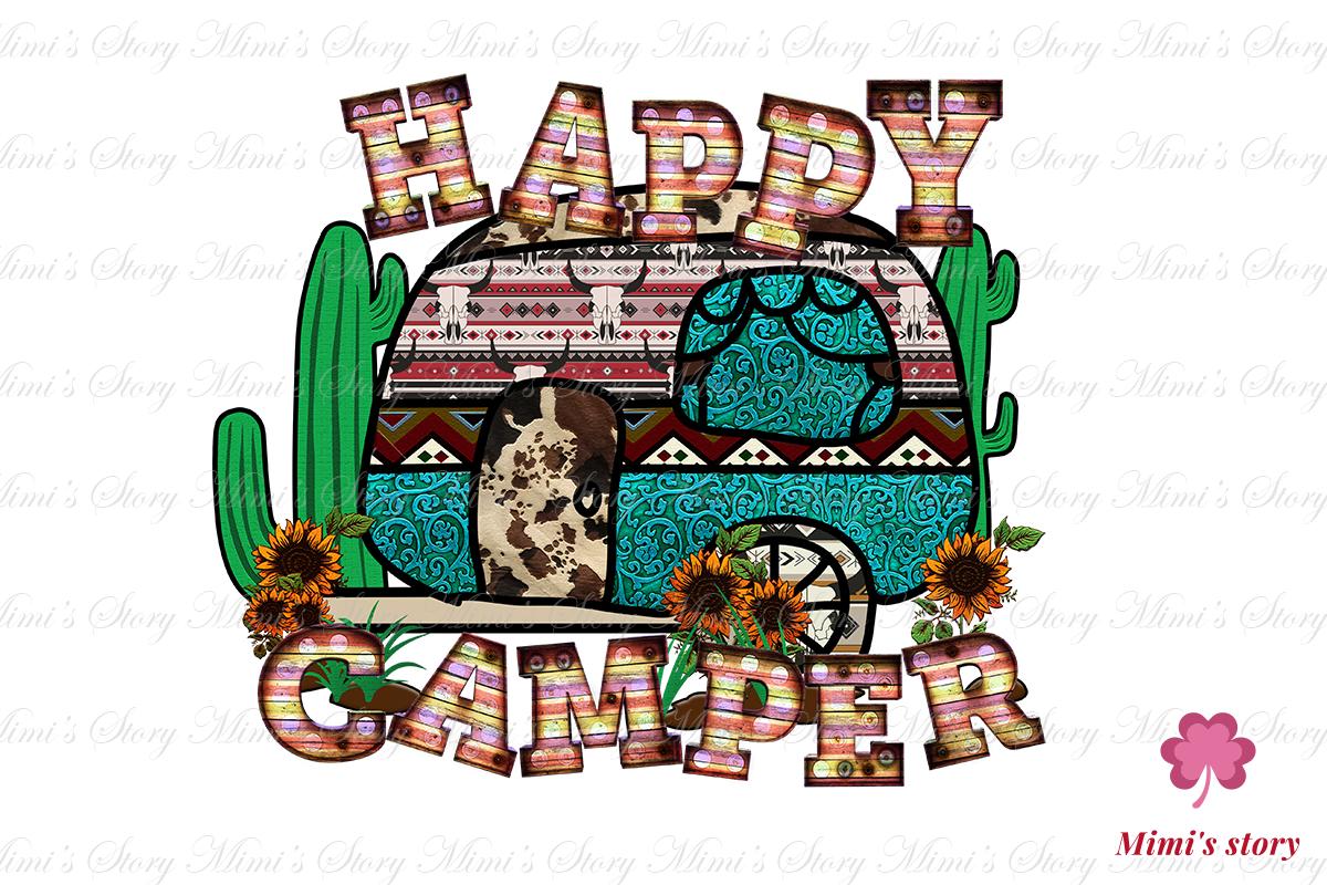 Happy Camper Sublimation |Western