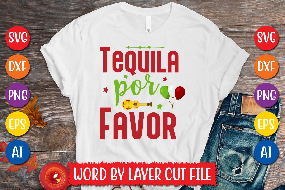 Tequila Por Favor Svg Design
