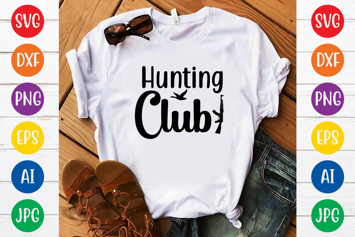 Hunting Club Svg Design
