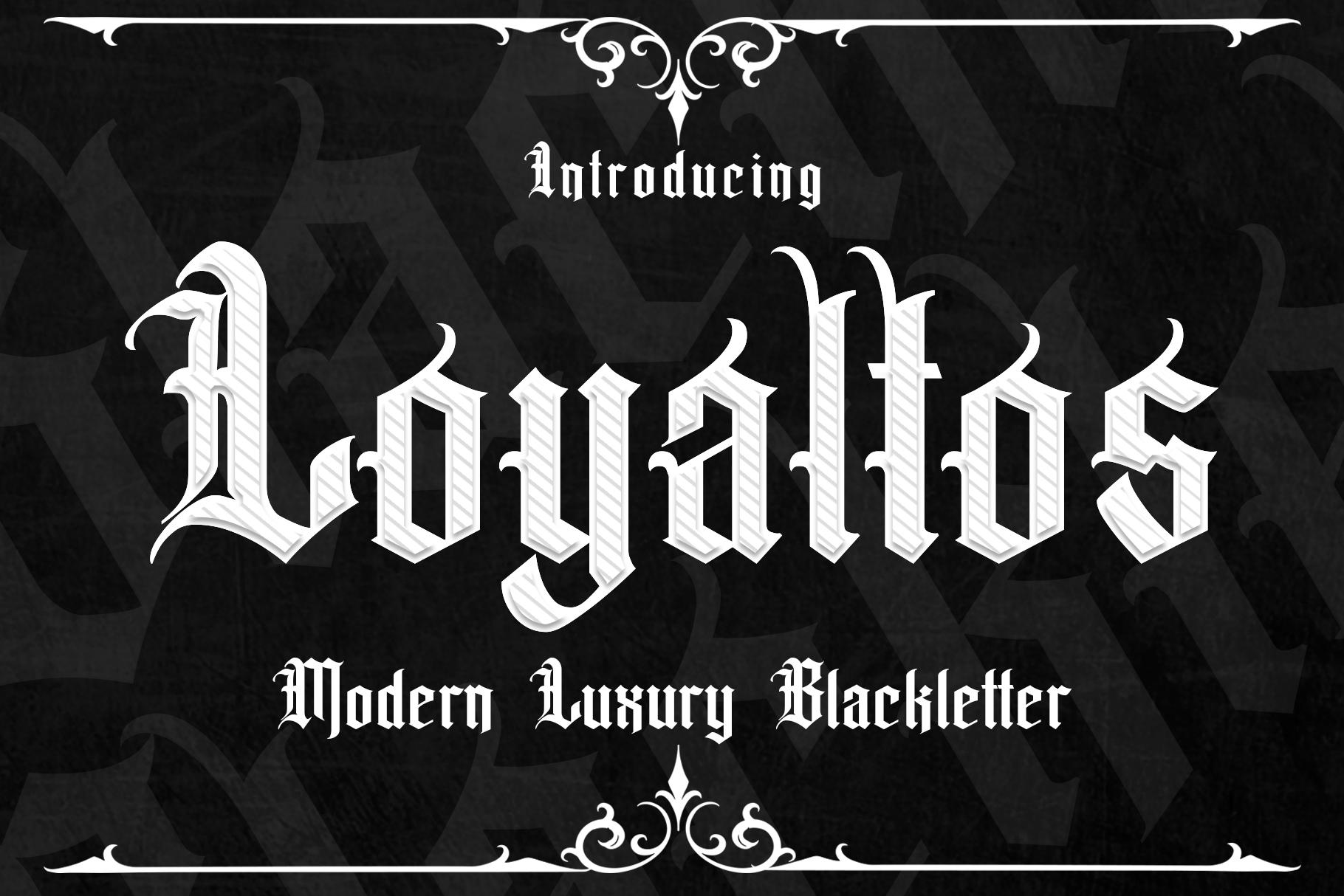 Loyaltos Font Font