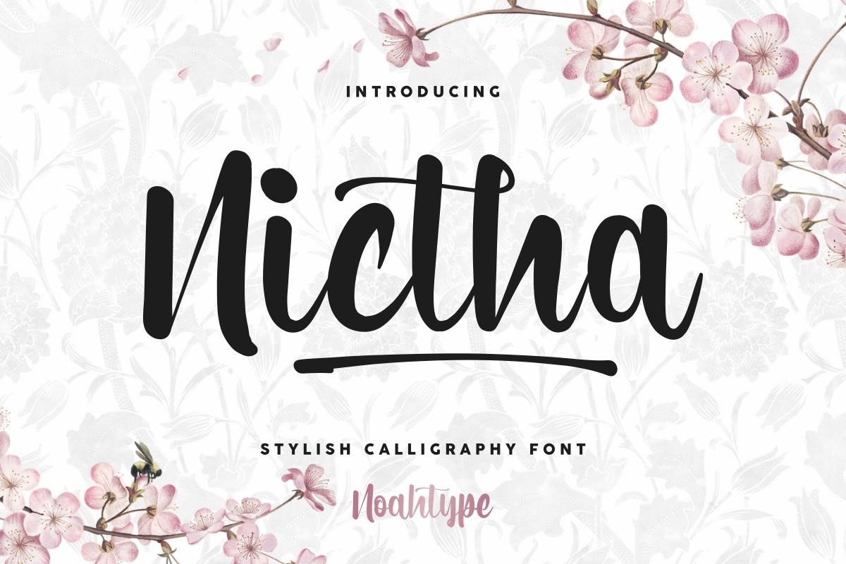 Nictha Font