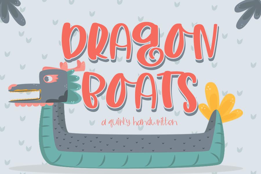 Dragon Boats Font