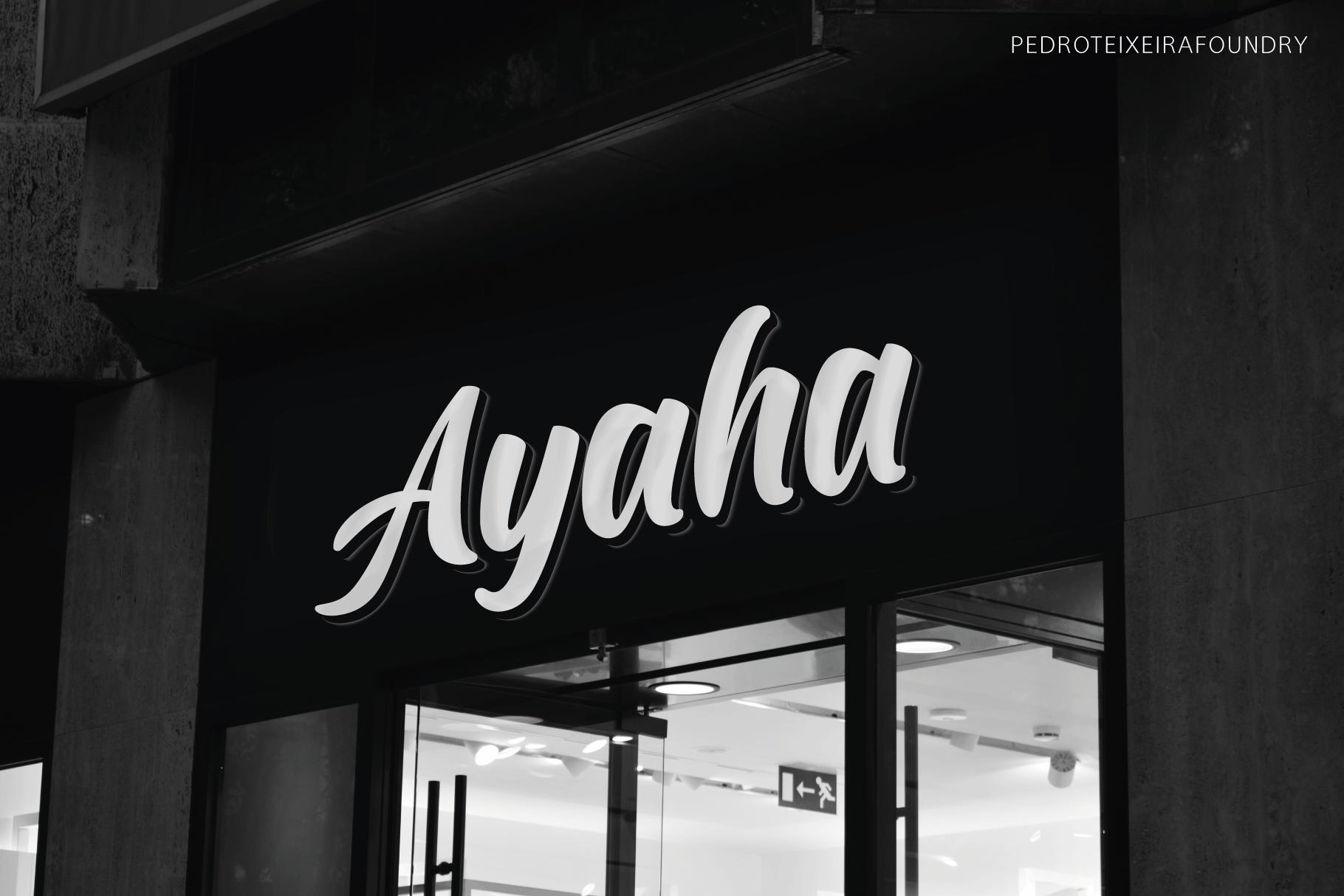 Ayaha Font