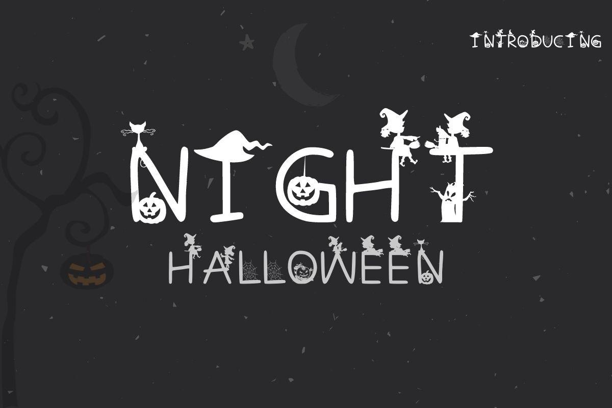 Halloween Night Font