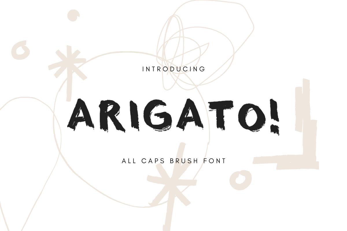 Arigato! Font