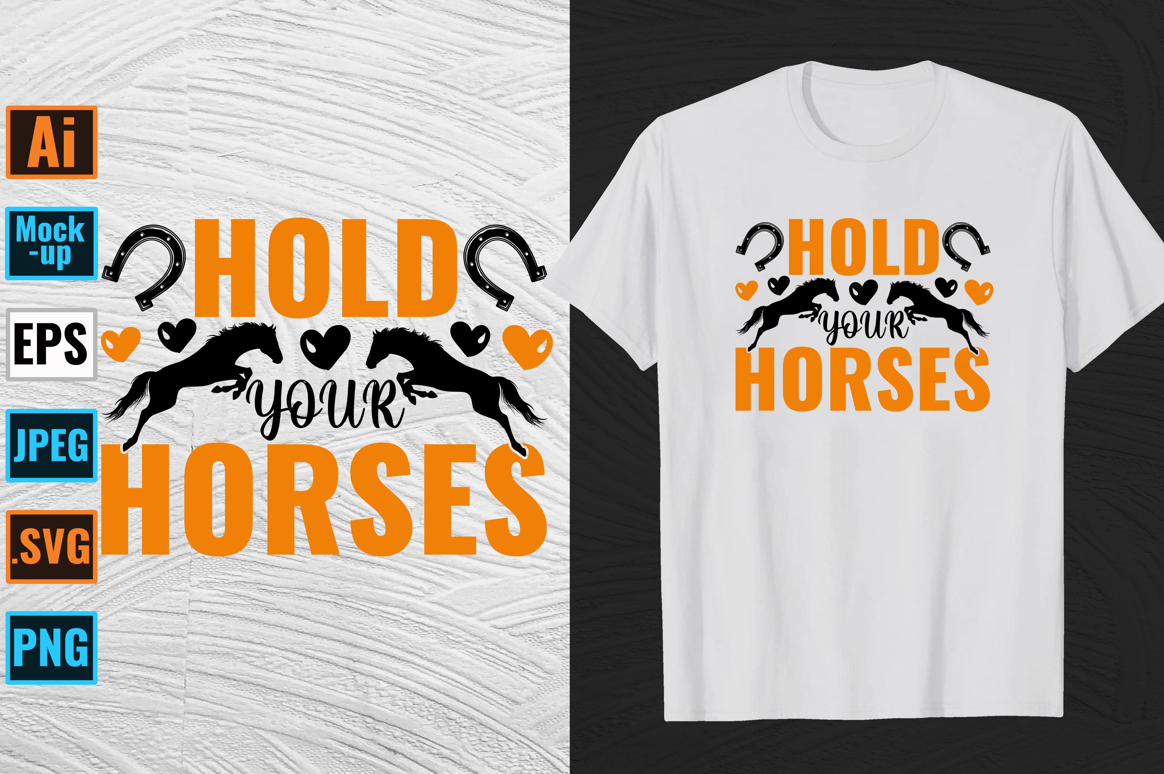 Horse T-shirt and Mug Design