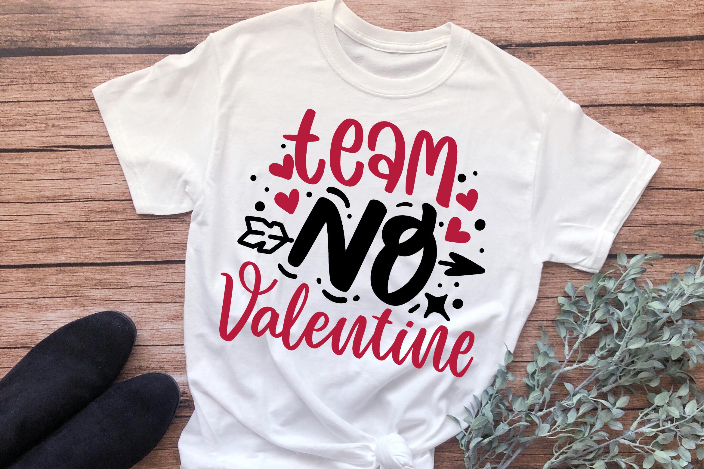 Anti Valentine SVG Team No Valentine
