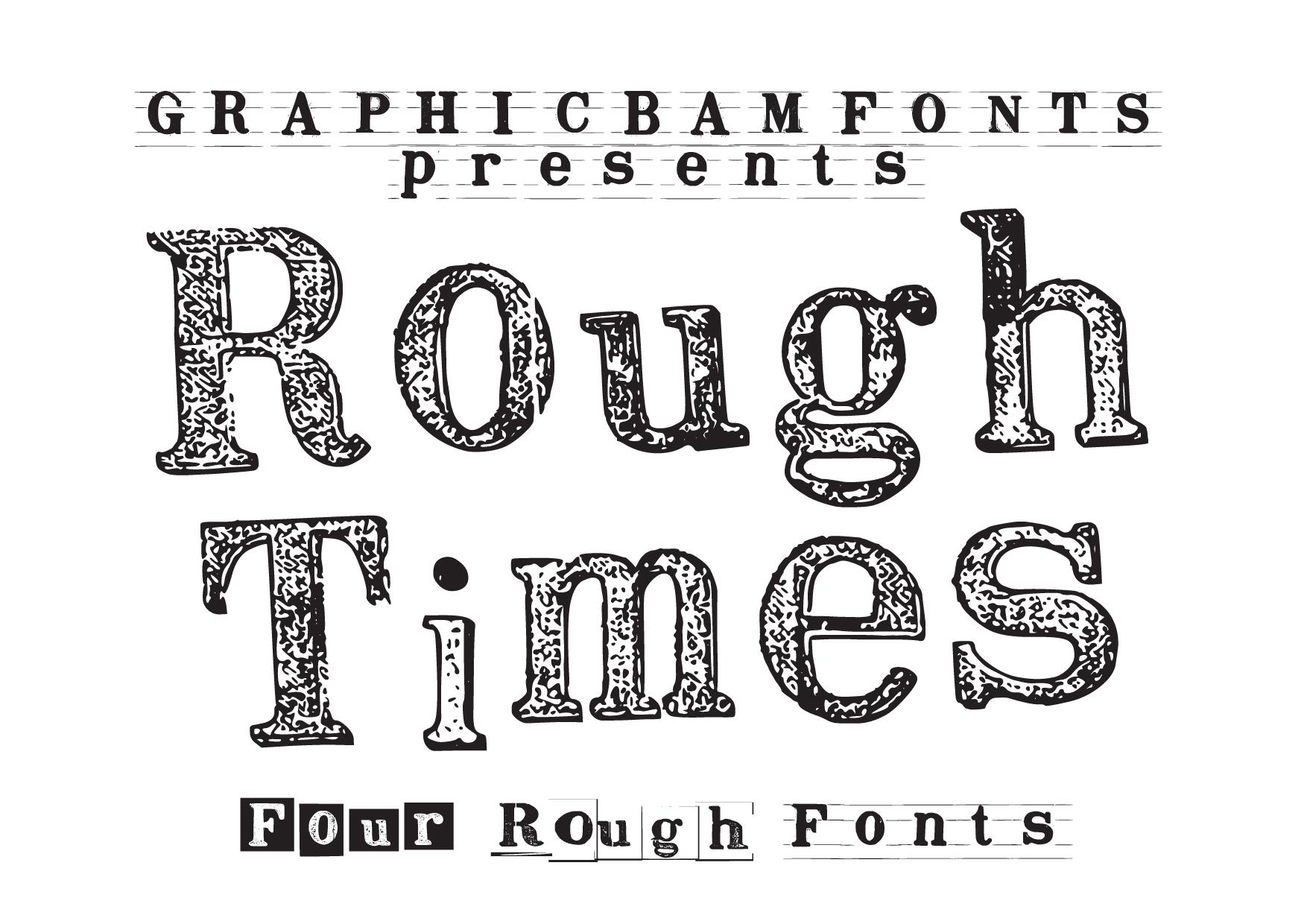 Rough Times Font