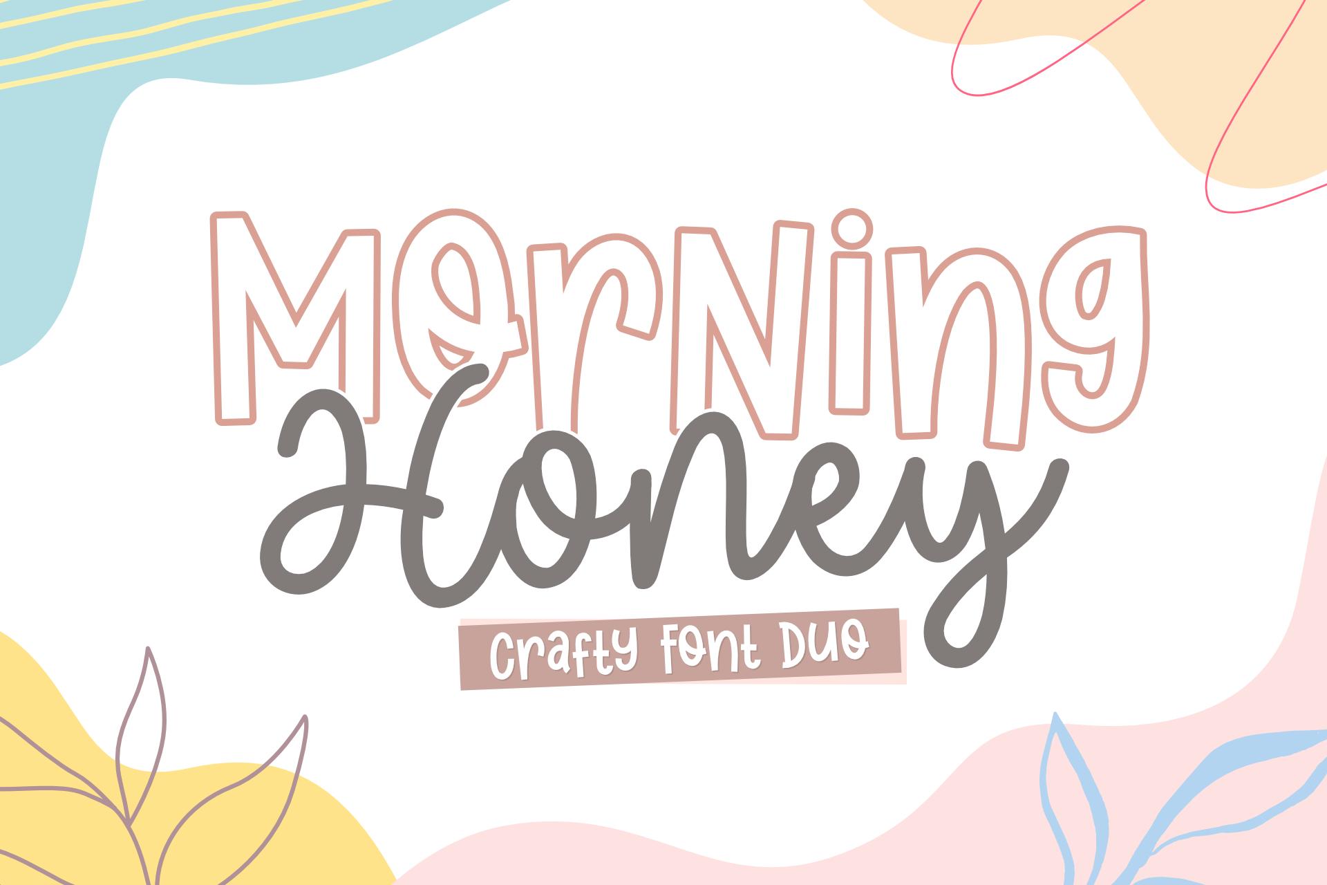 Morning Honey Duo Font