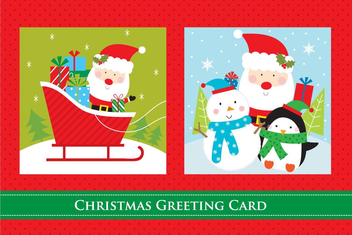 Cute Christmas Greeting Card
