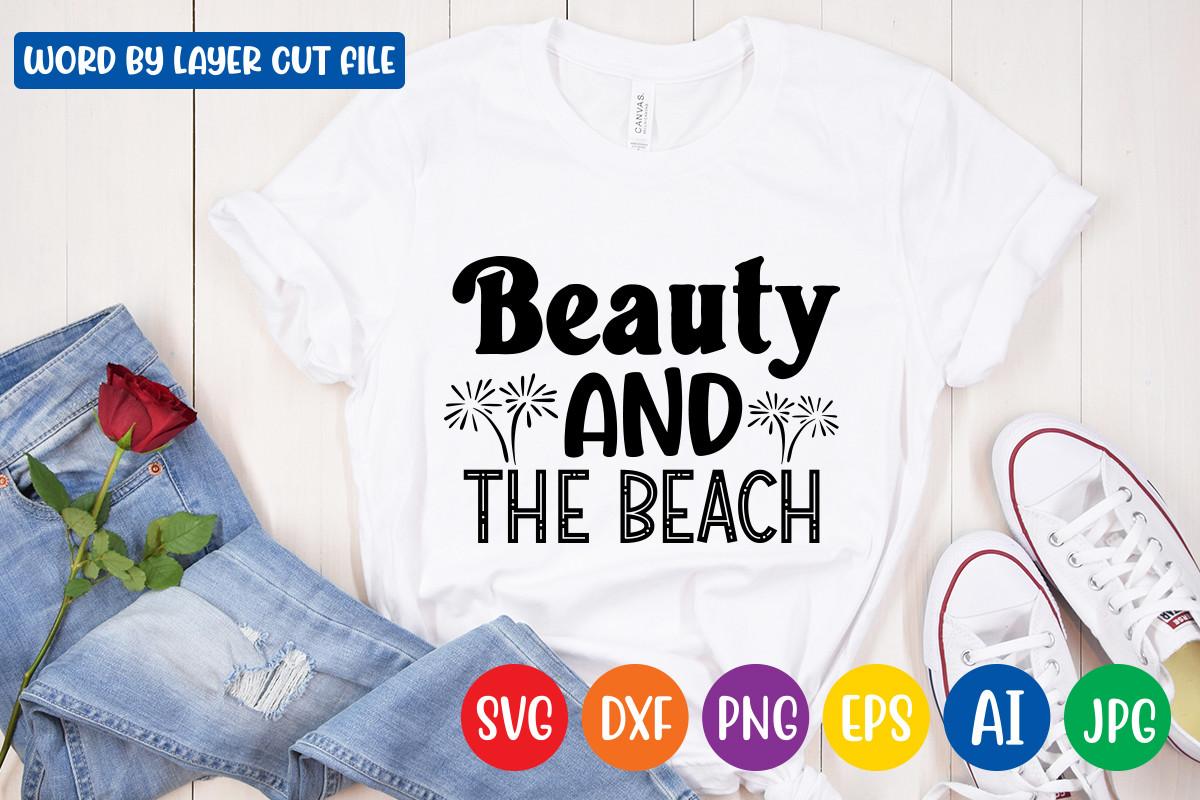 Beauty and the Beach Svg