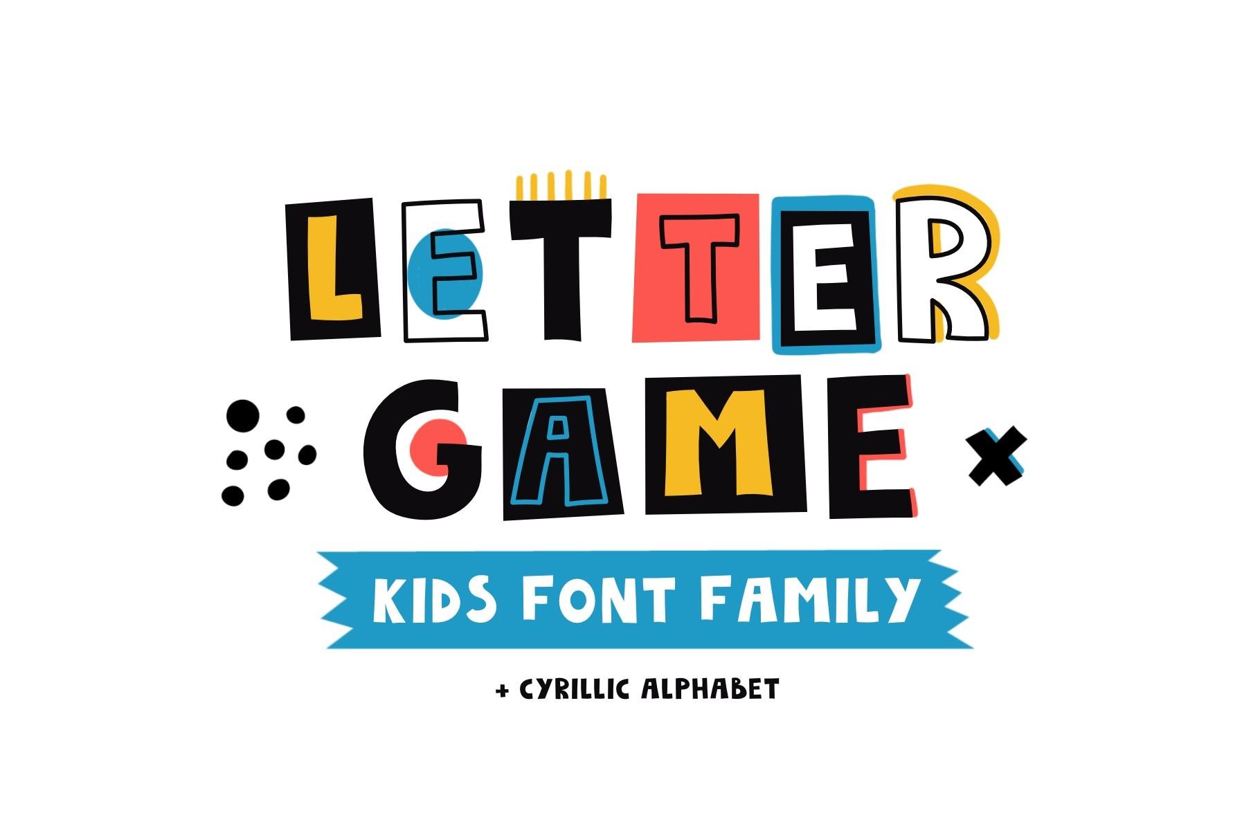 Letter Game Font