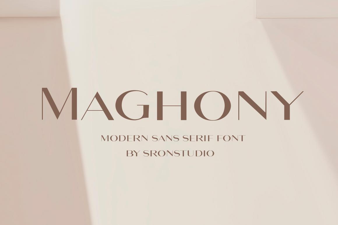 Maghony Font