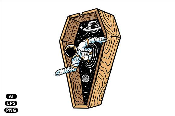Astronaut Come out of the Coffin