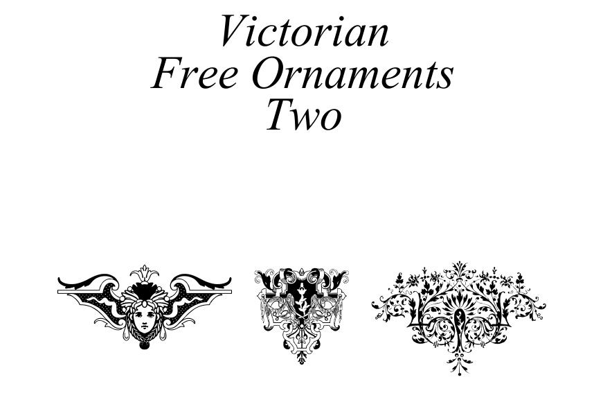 Victorian Ornaments Font