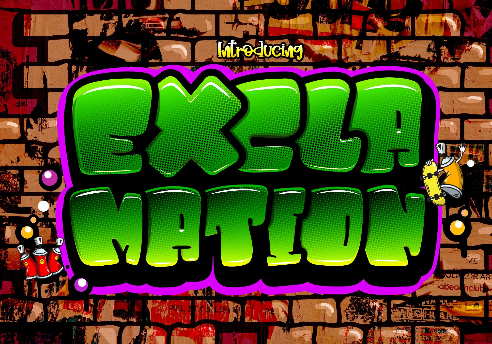 Exclamation Font