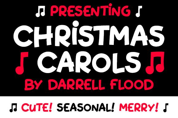 Christmas Carols Font