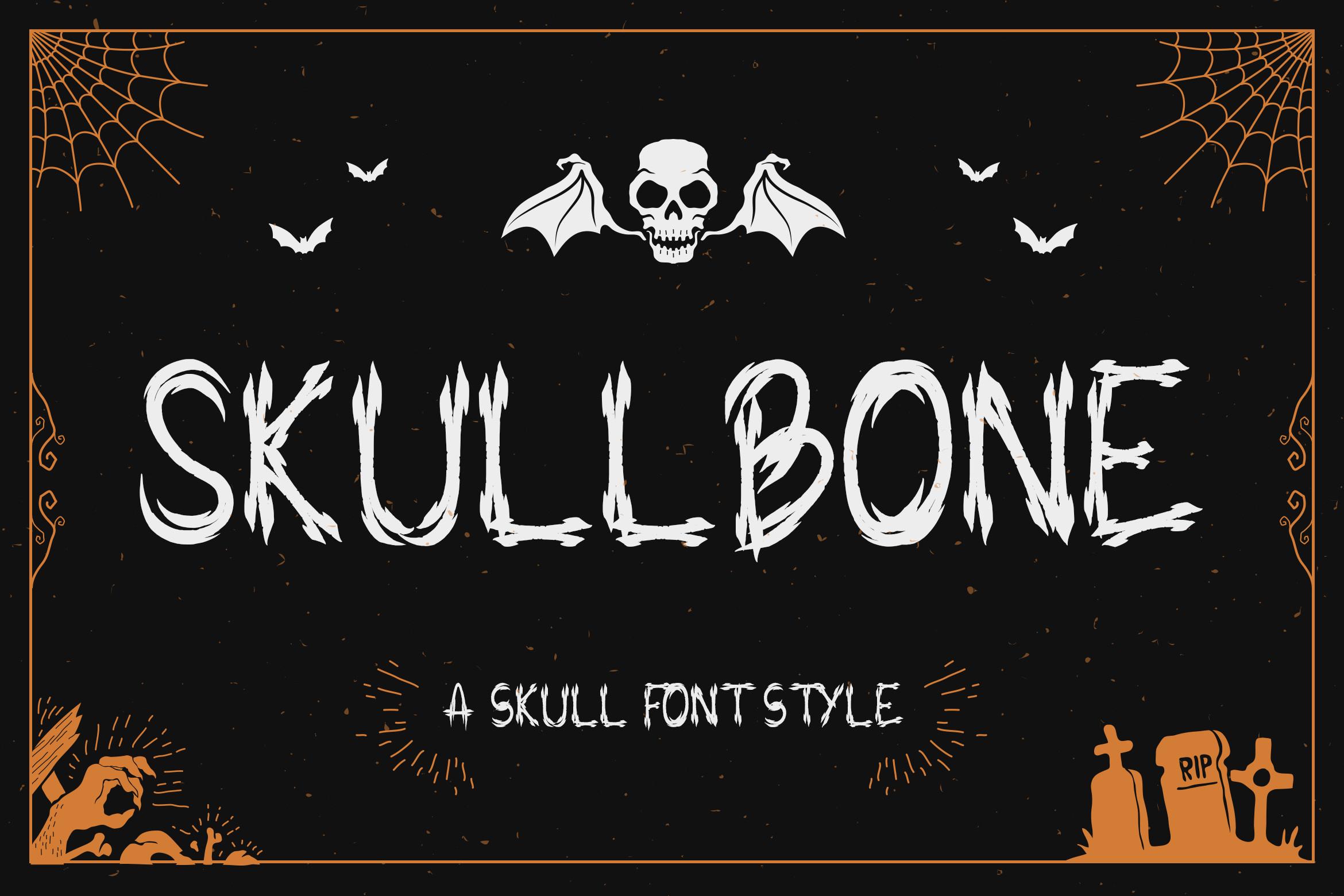 SkullBone Font