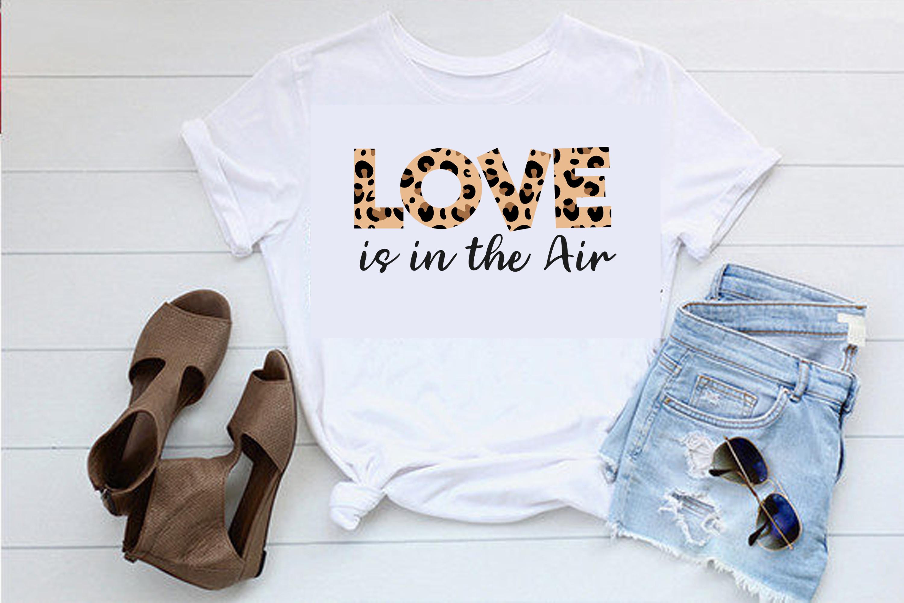 Love is in the Air Sublimation Design