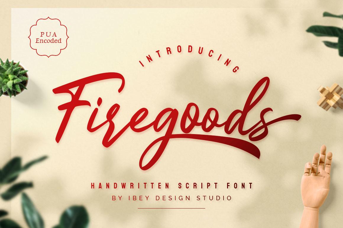 Firegoods Font