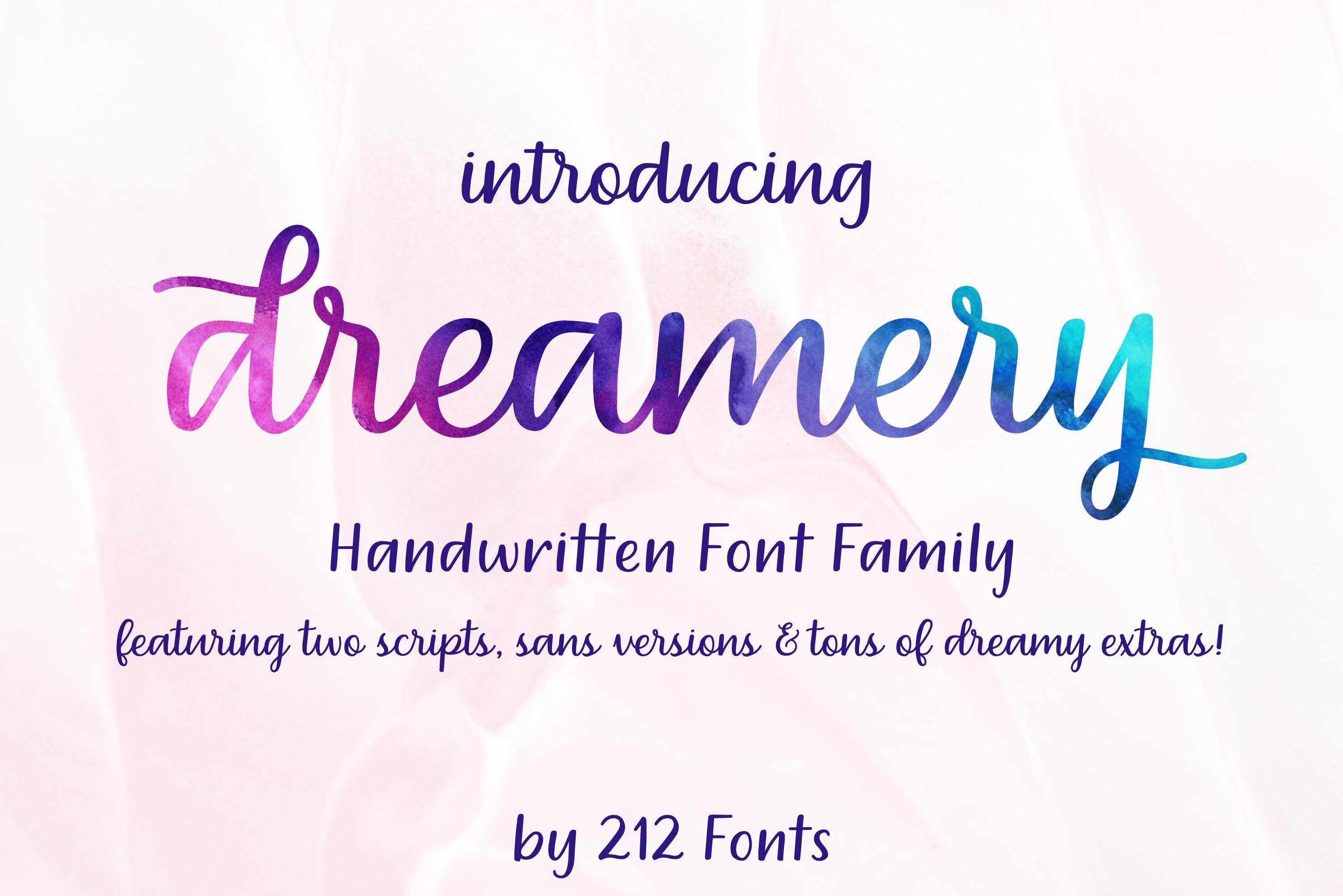 Dreamery Family Font
