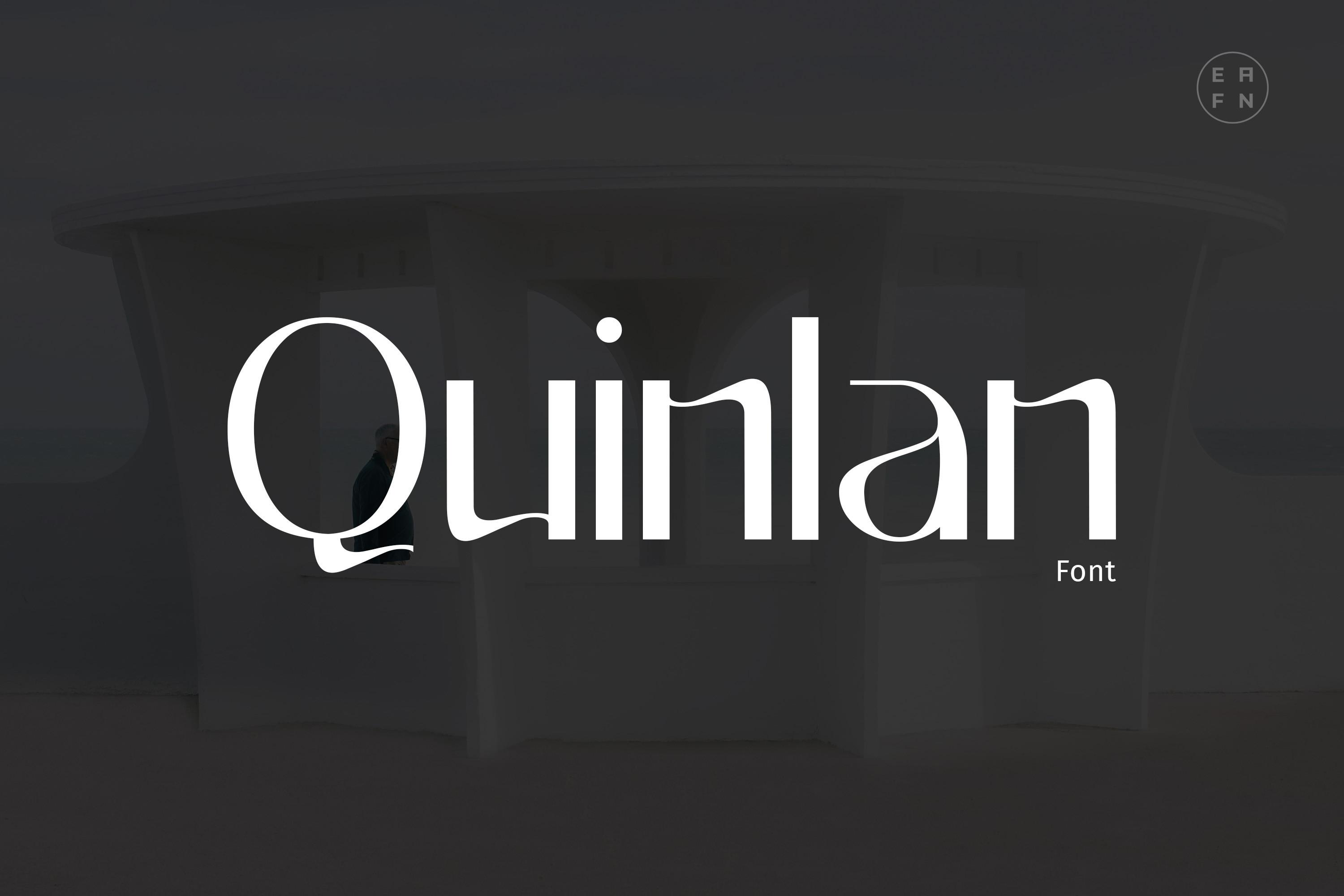 Quinlan Font