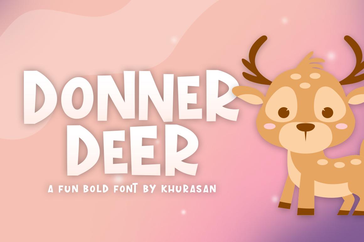 Donner Deer Font