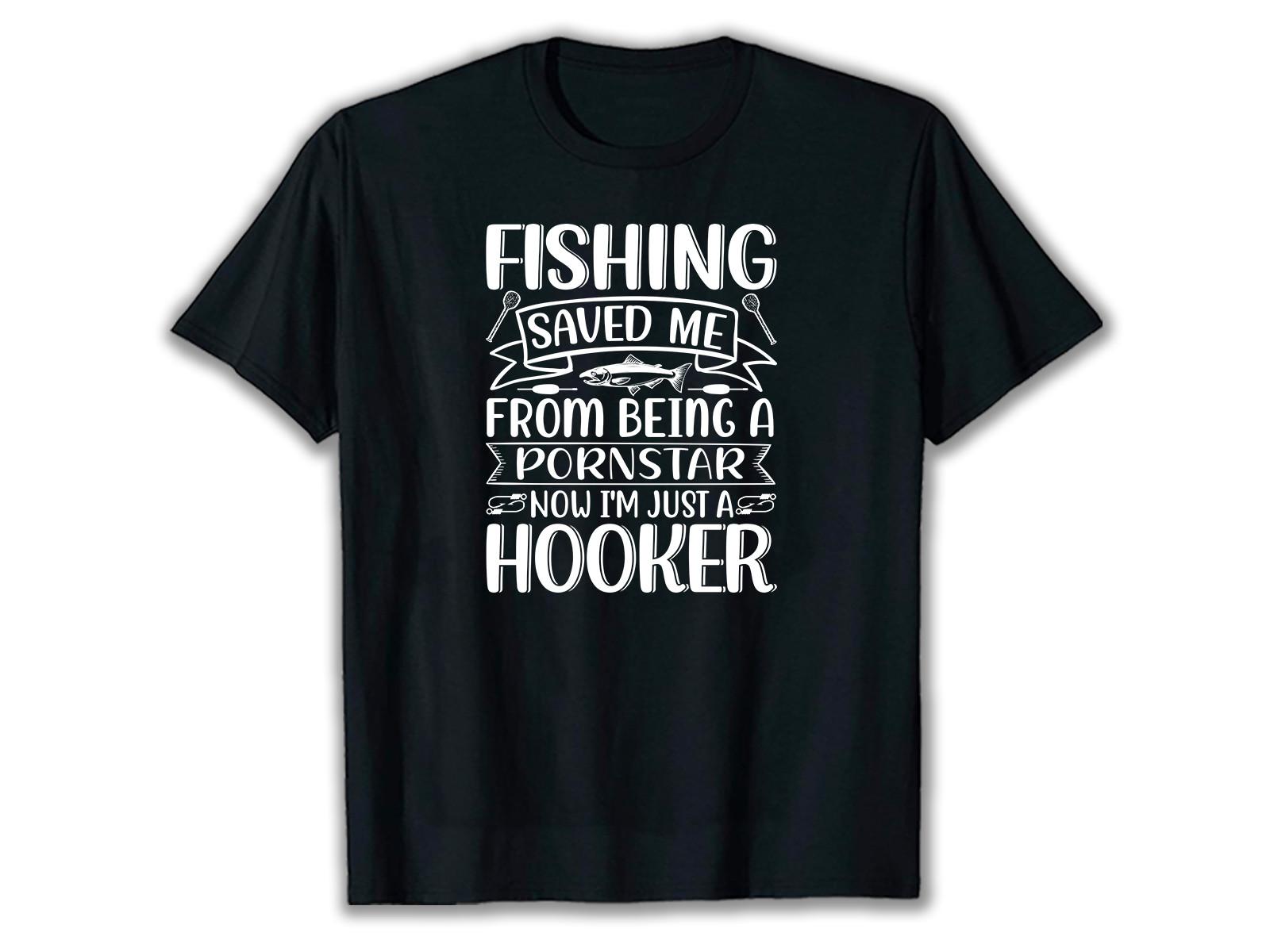 Fishing SVG T Shirt Design Free