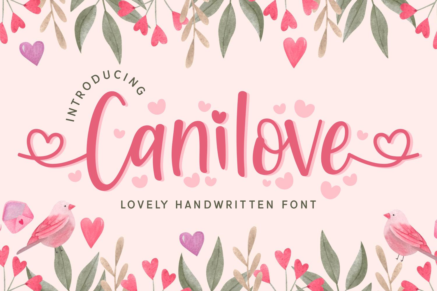 Canilove Font