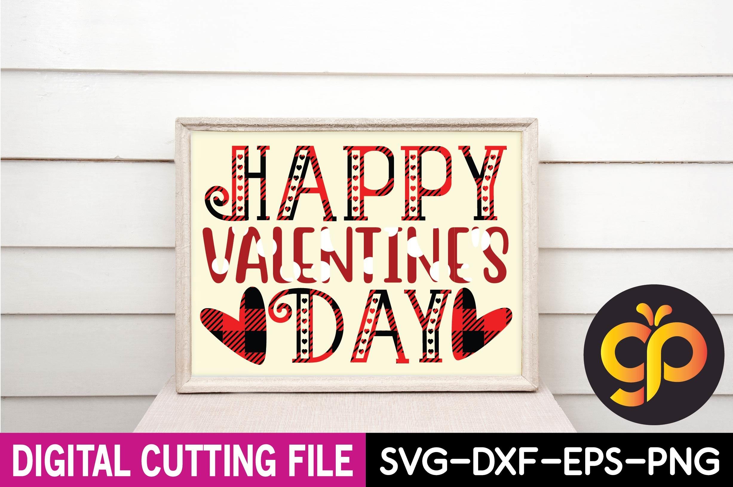 Happy Valentine's Day Svg Design
