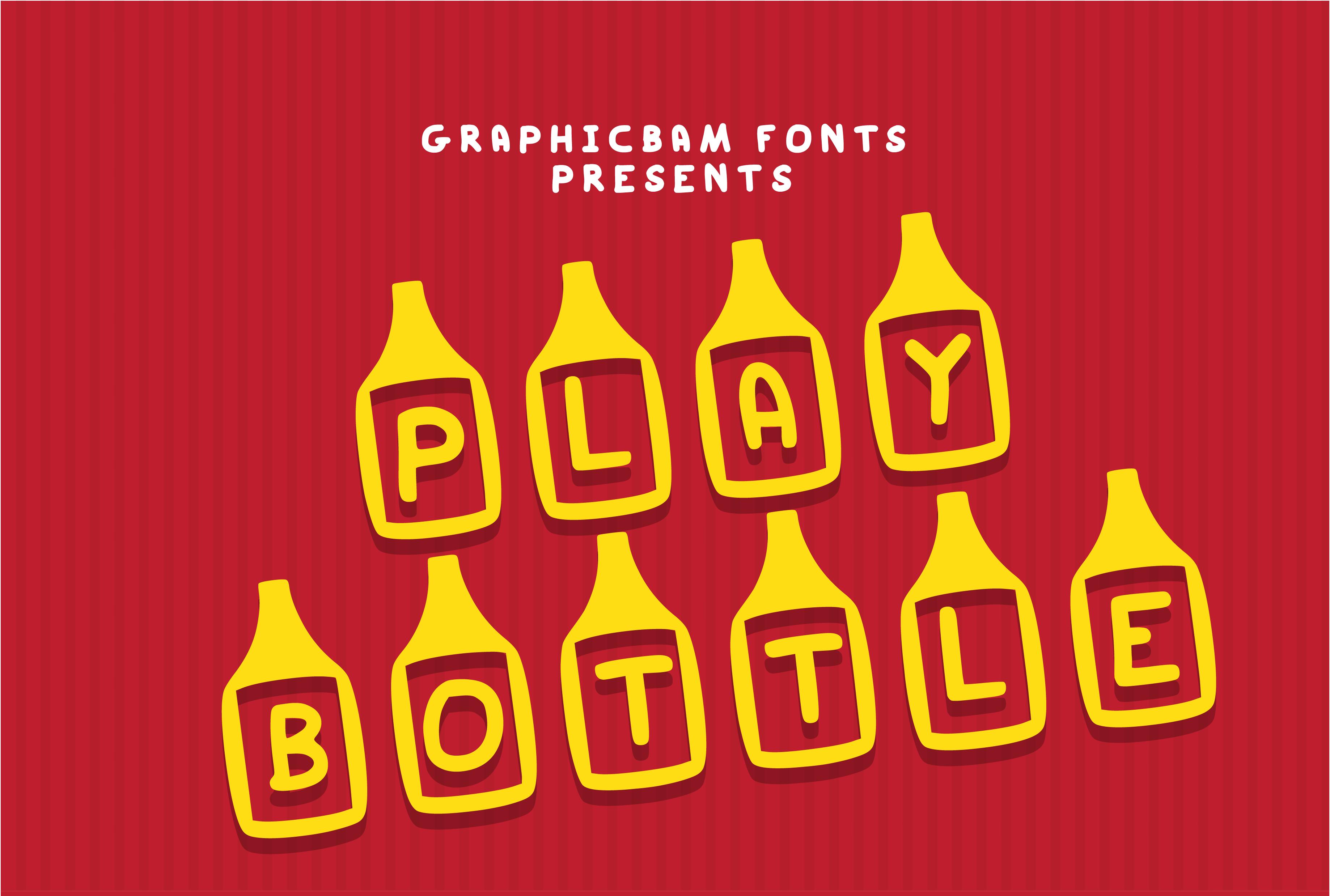 Play Bottle Font