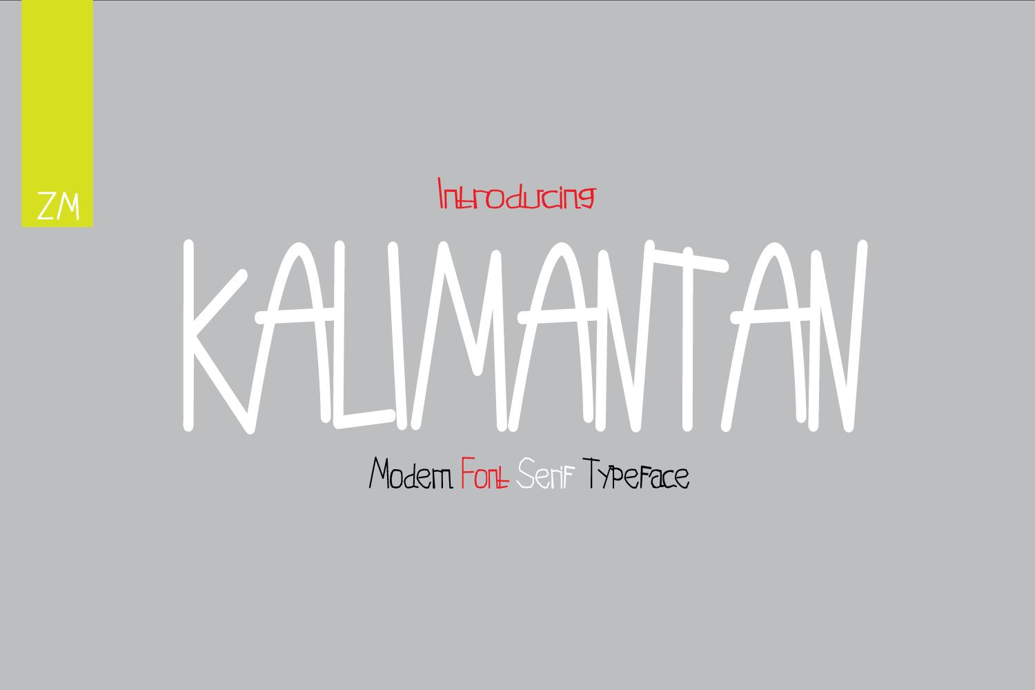Kalimantan Font