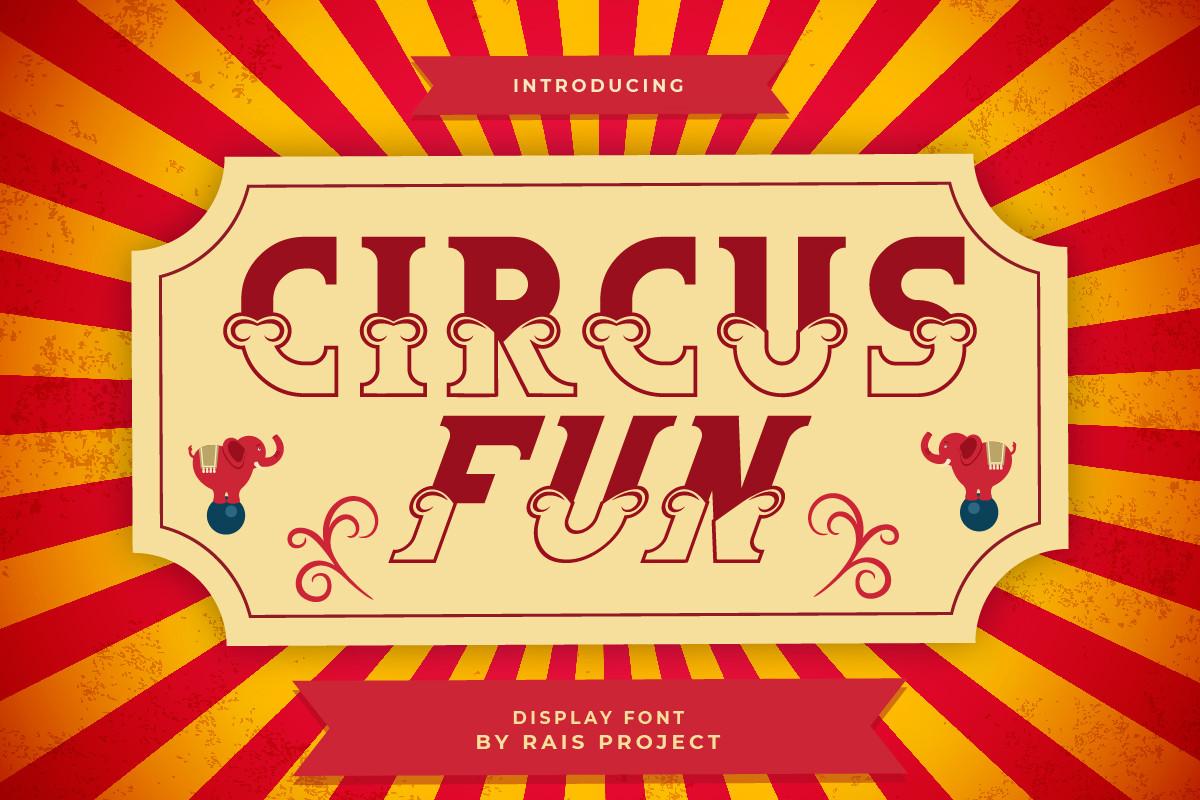 Circus Fun Font