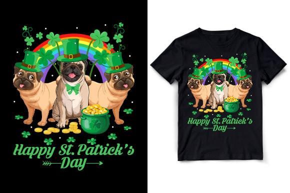 Happy St. Patrick’s Day Funny Dog T Shir