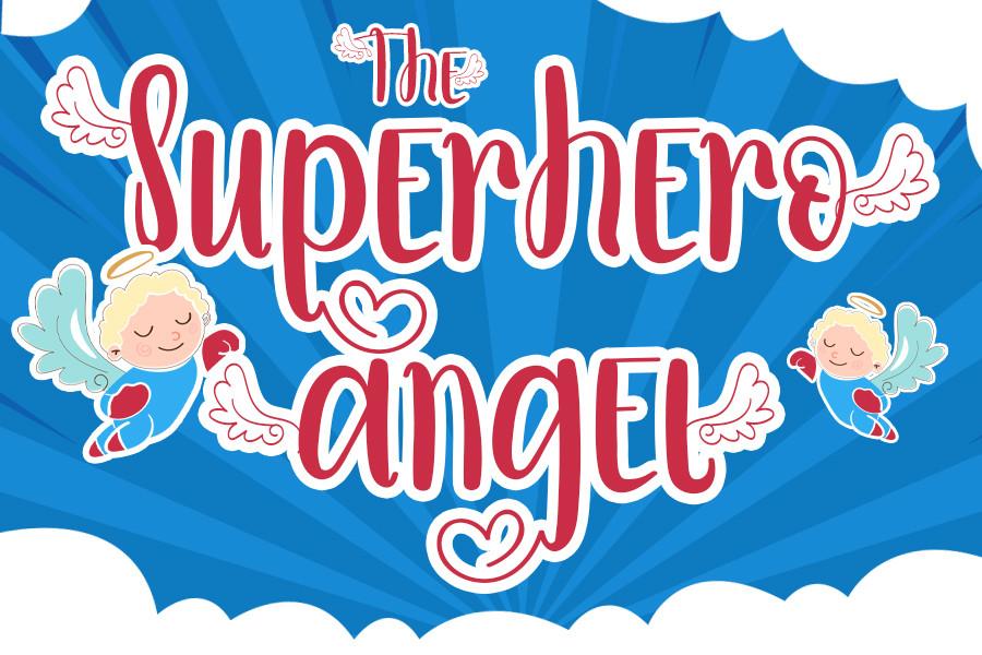 The Superhero Angel Font