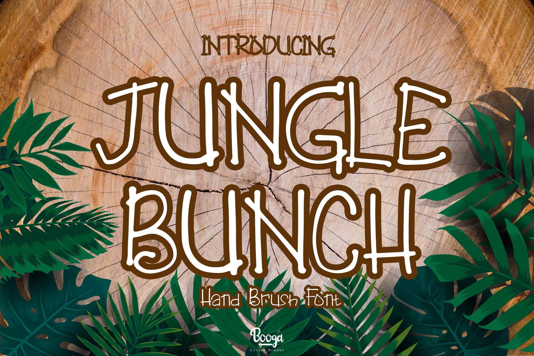 Jungle Bunch Font
