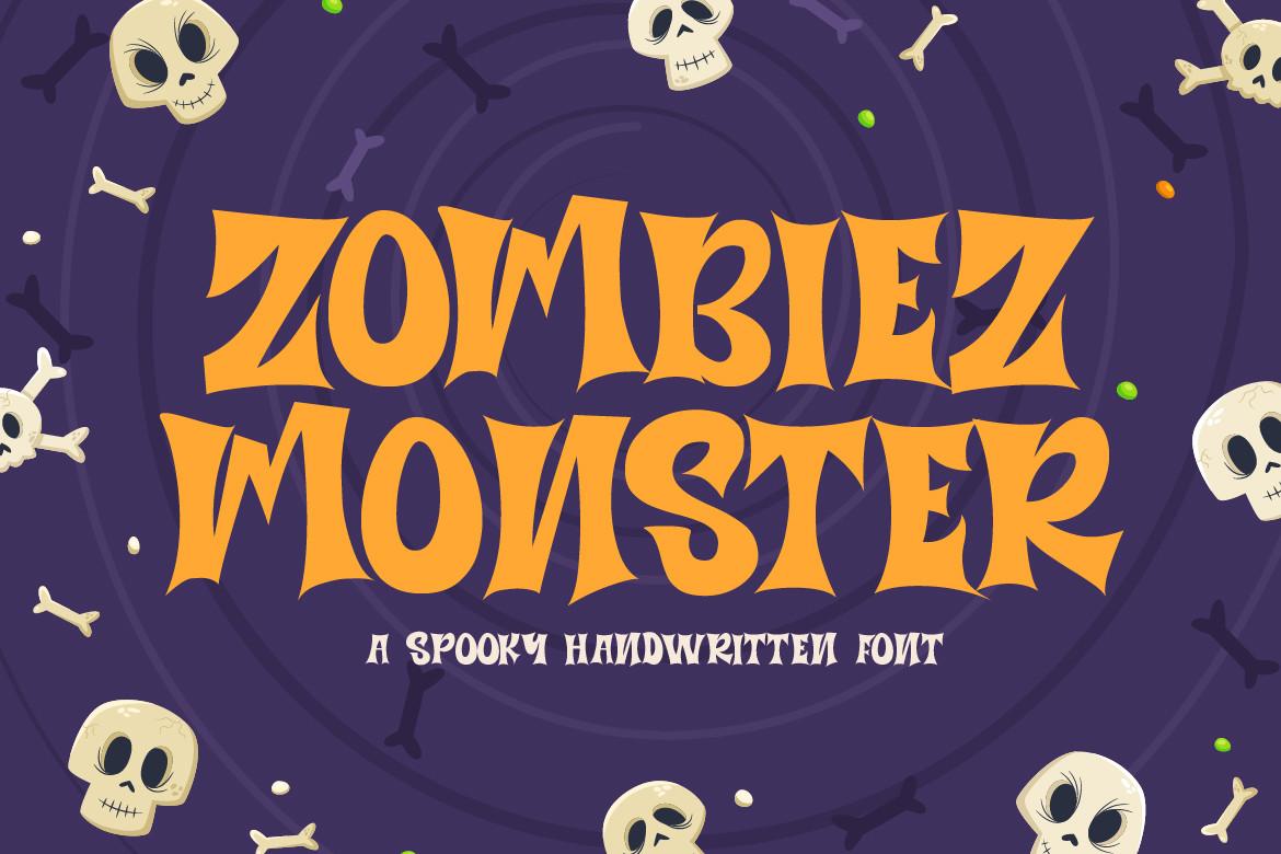 Zombiez Monster Font