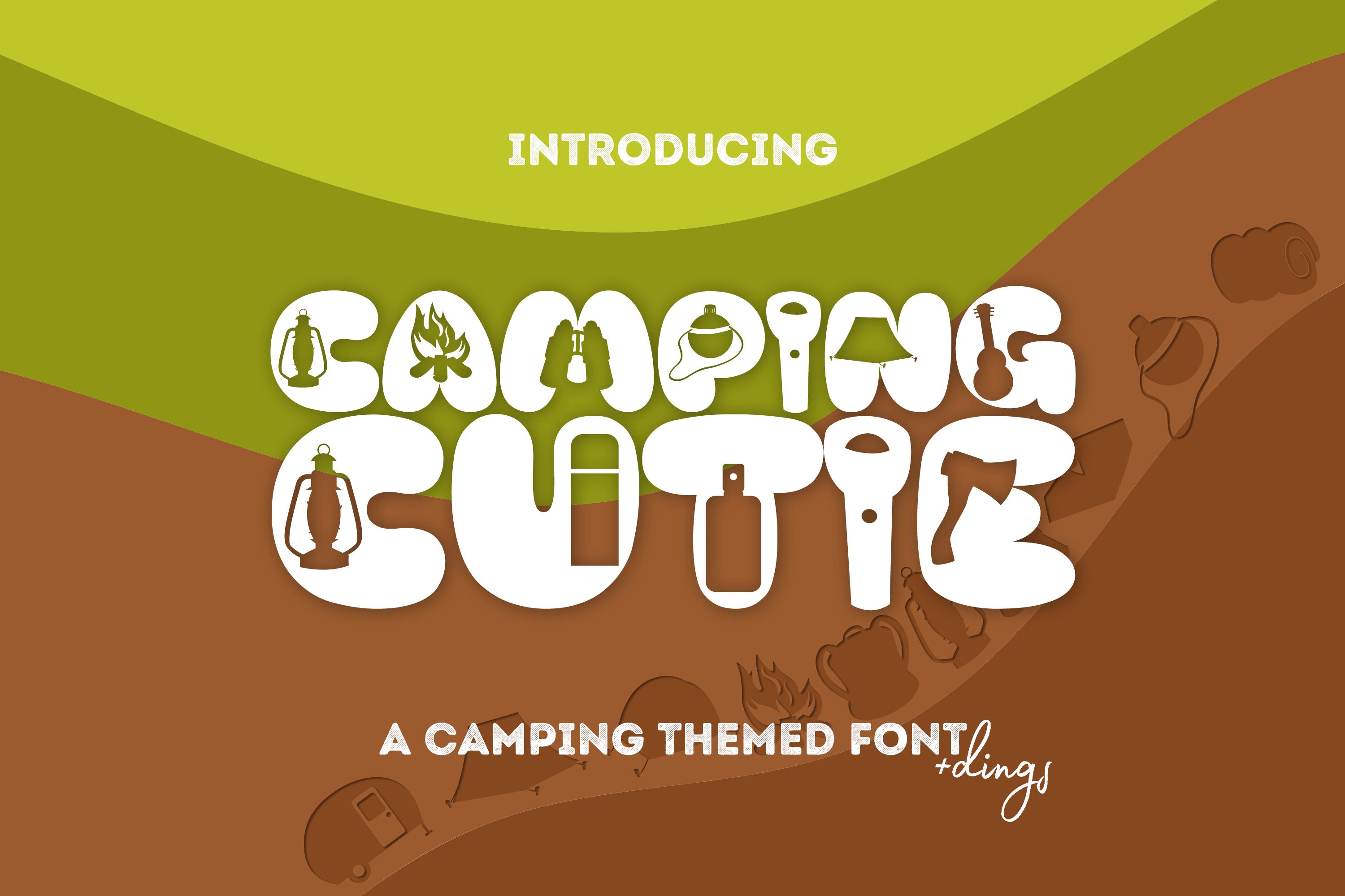 Camping Cutie Font