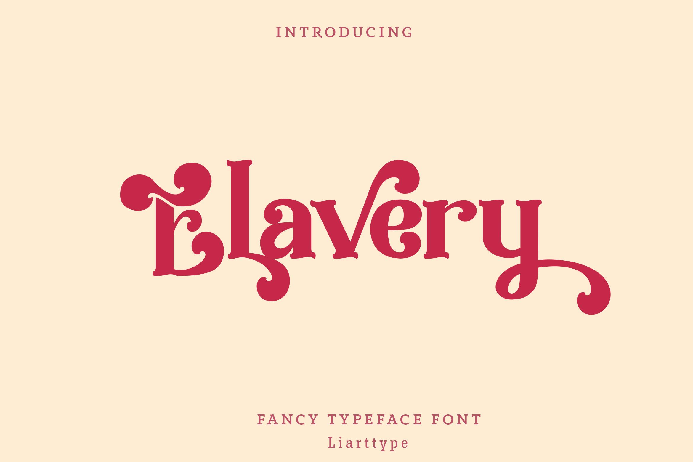 Elavery Font